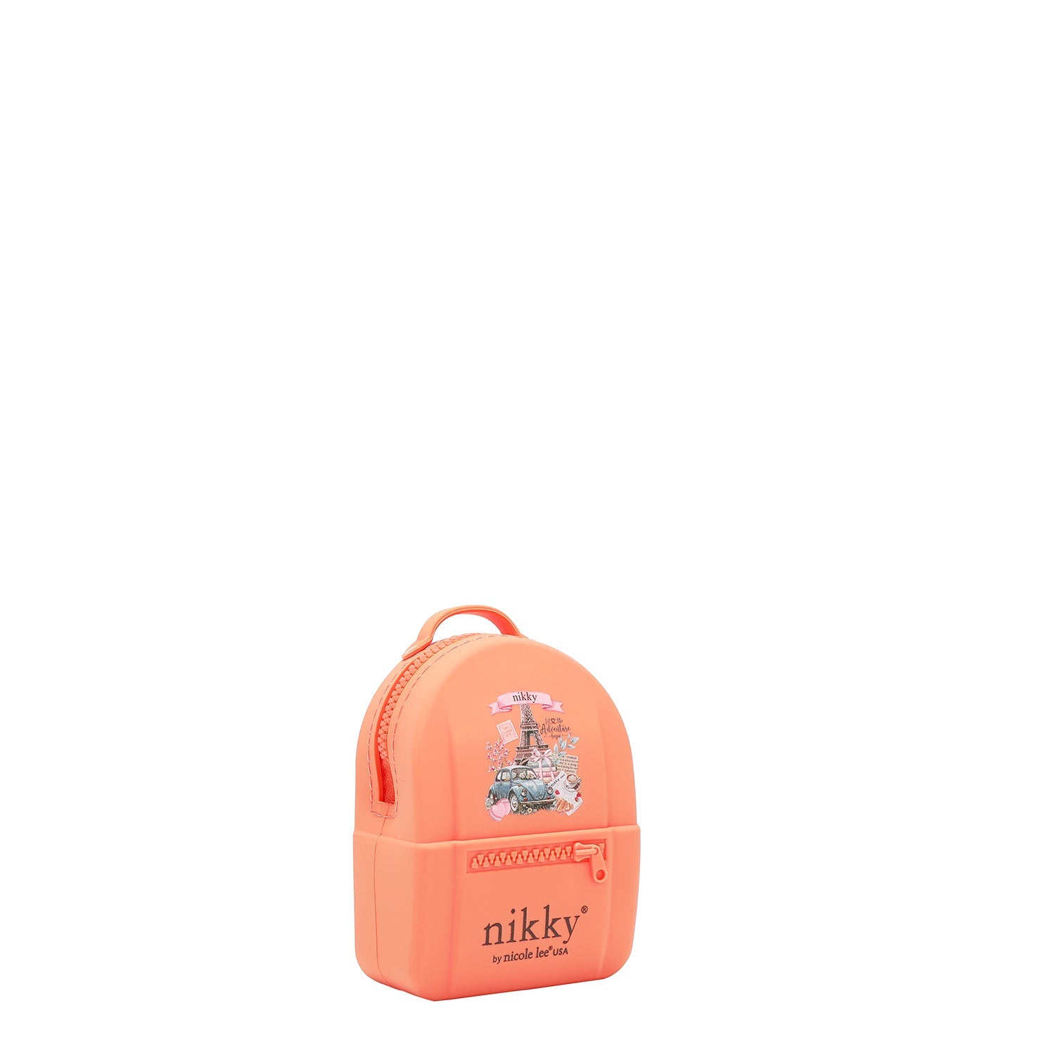 MONEDERO MINI DE MOCHILA (CHASING DREAMS - SALMON)