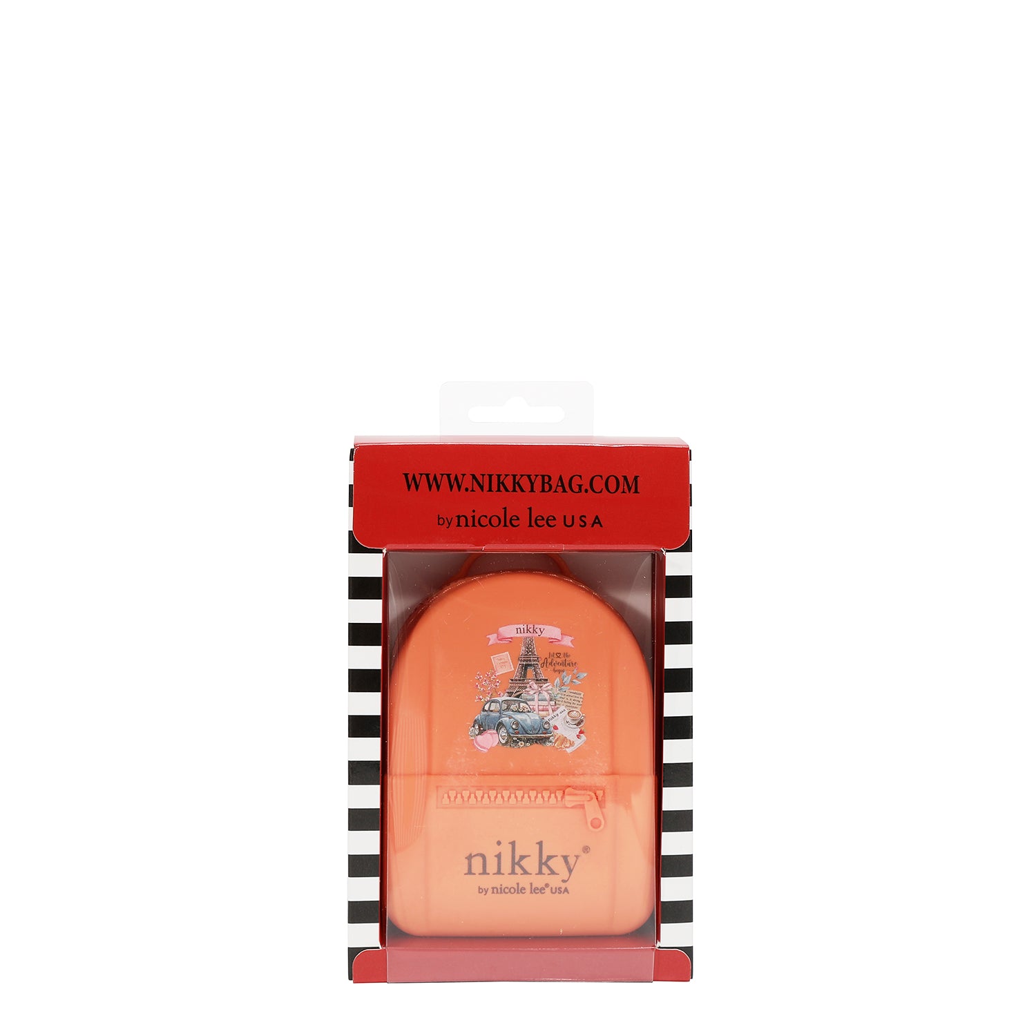 MONEDERO MINI DE MOCHILA (CHASING DREAMS - SALMON)