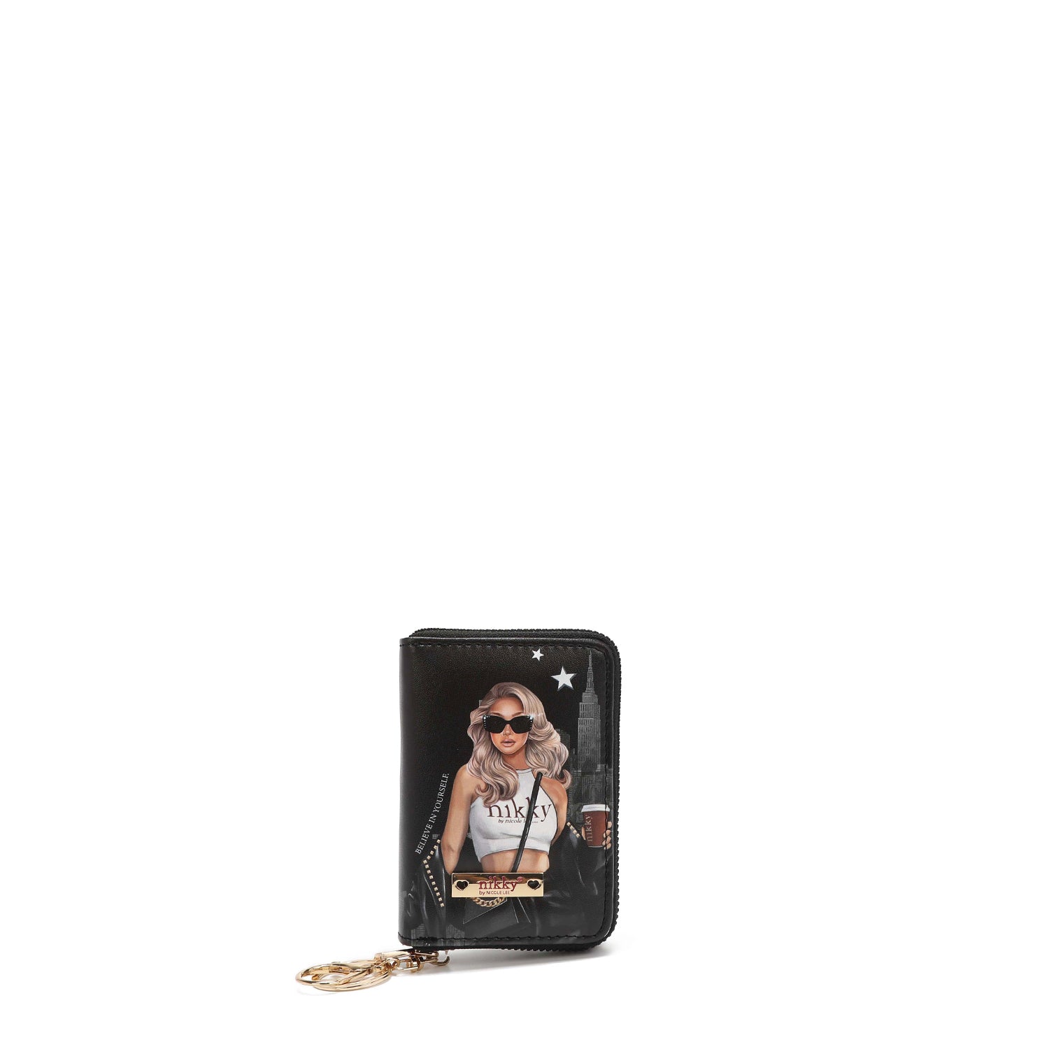 ACCORDION CARD HOLDER WITH ZIPPER <tc><tc>Dreamer</tc></tc>