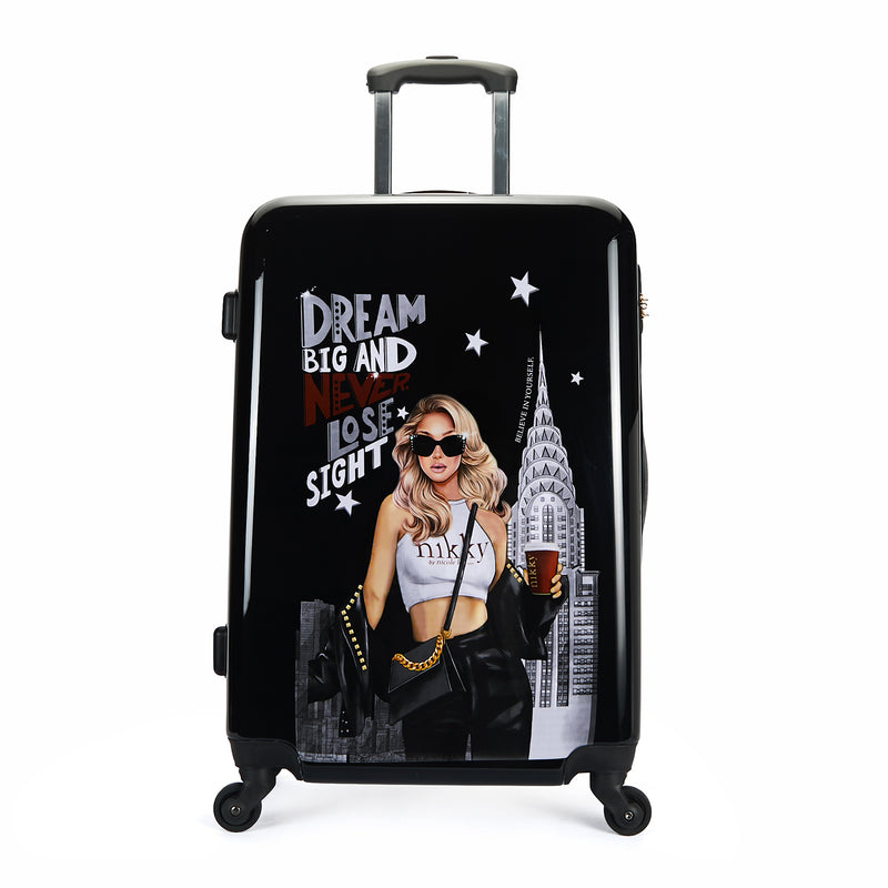 ABS PLASTIC CABIN SUITCASE <tc>DREAMER</tc>