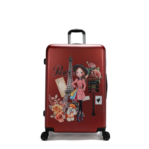 SET OF 3 RIGID SUITCASES (<tc>EMILY GOES PARIS</tc>)