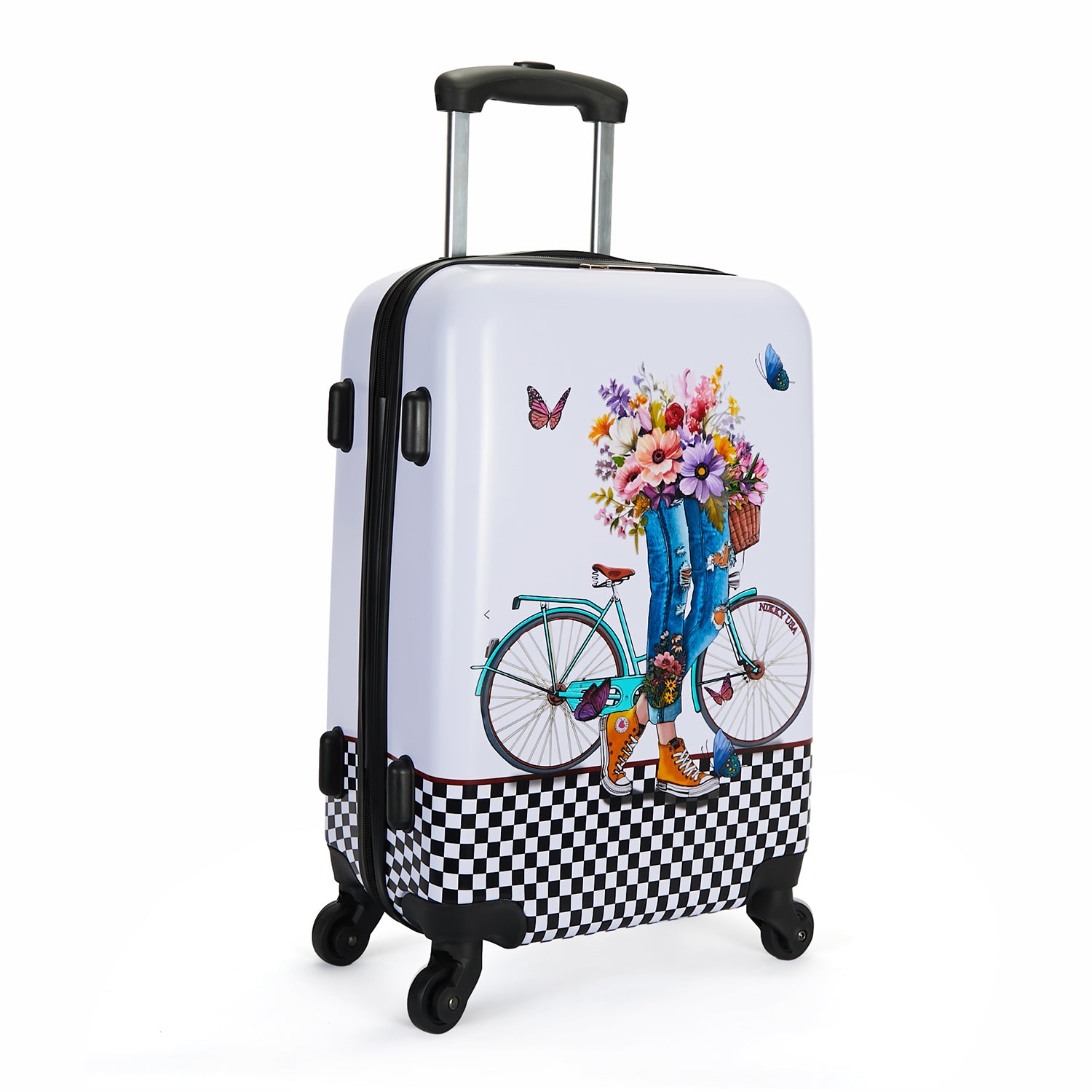 ABS PLASTIC CABIN SUITCASE <tc><tc>Step By Step</tc></tc>