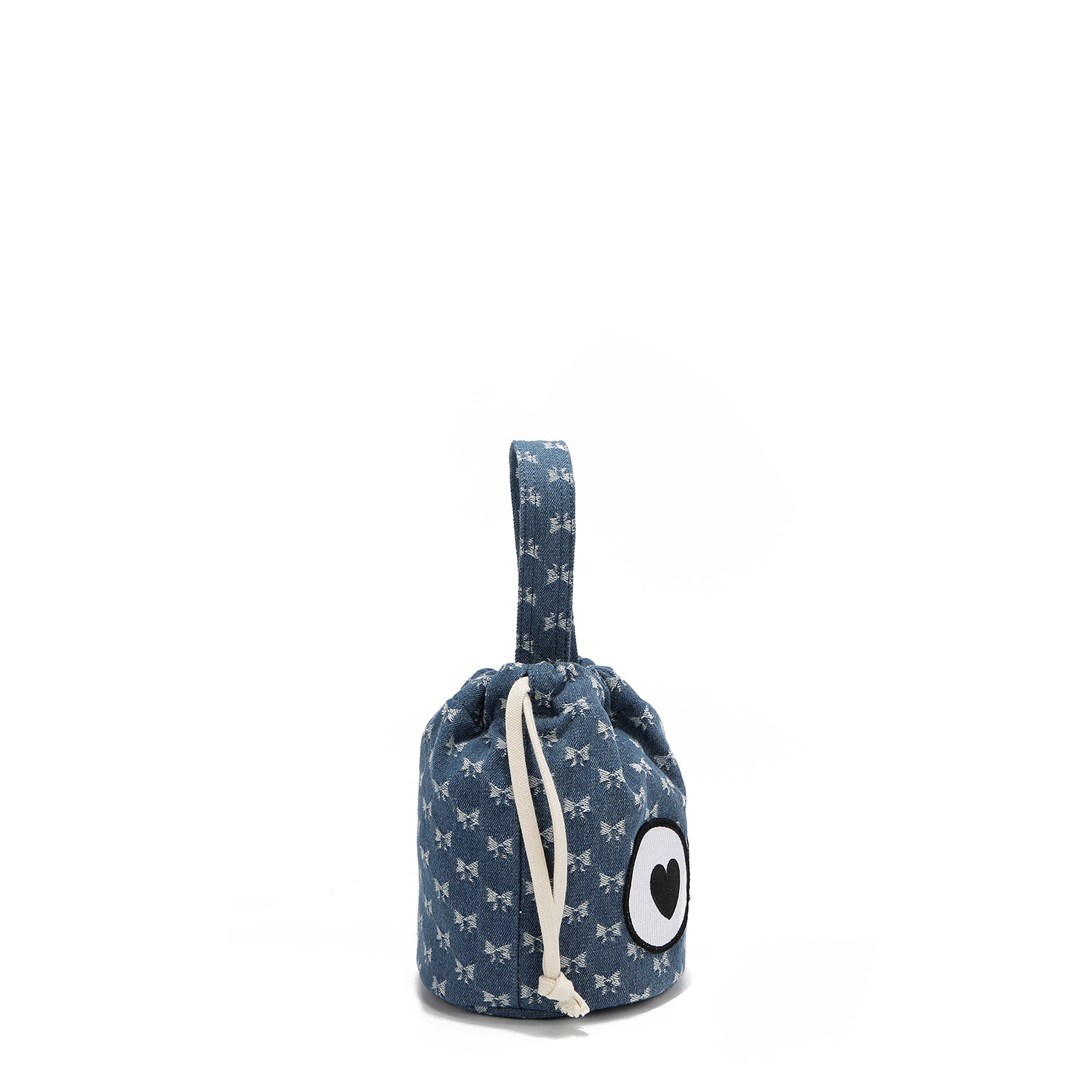 BOLSA EYE LOVE YOU (AZUL)