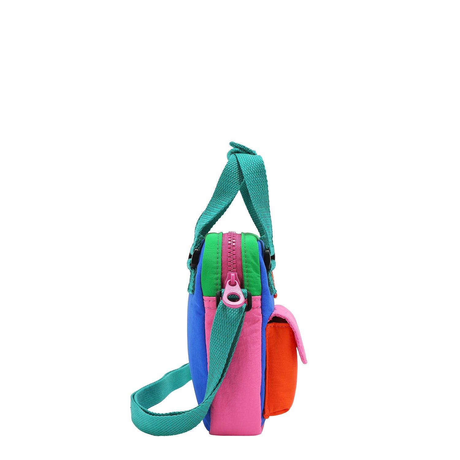 BANDOLERA DE NYLON MULTICOLOR