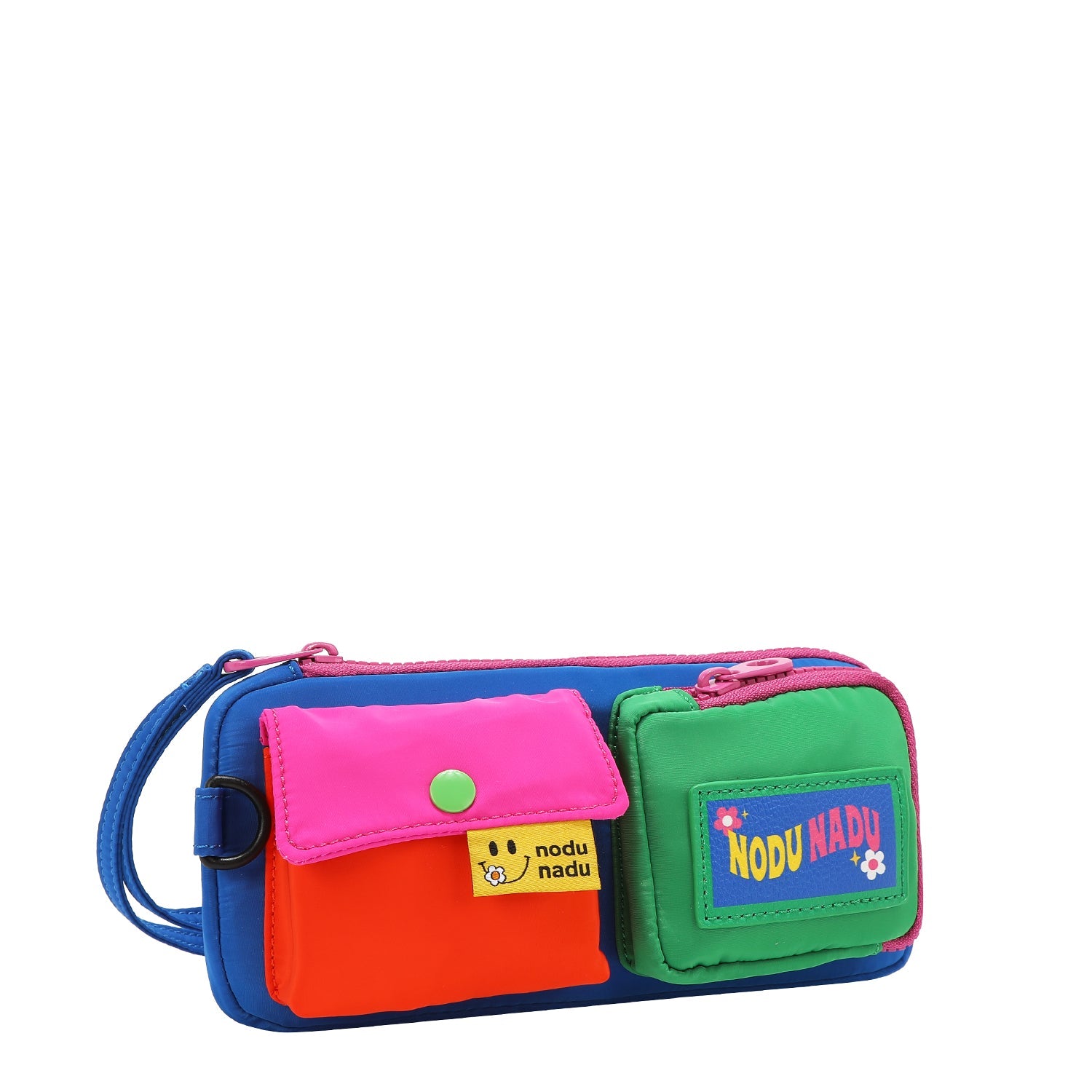 ESTUCHE NECESER DE NYLON MULTICOLOR