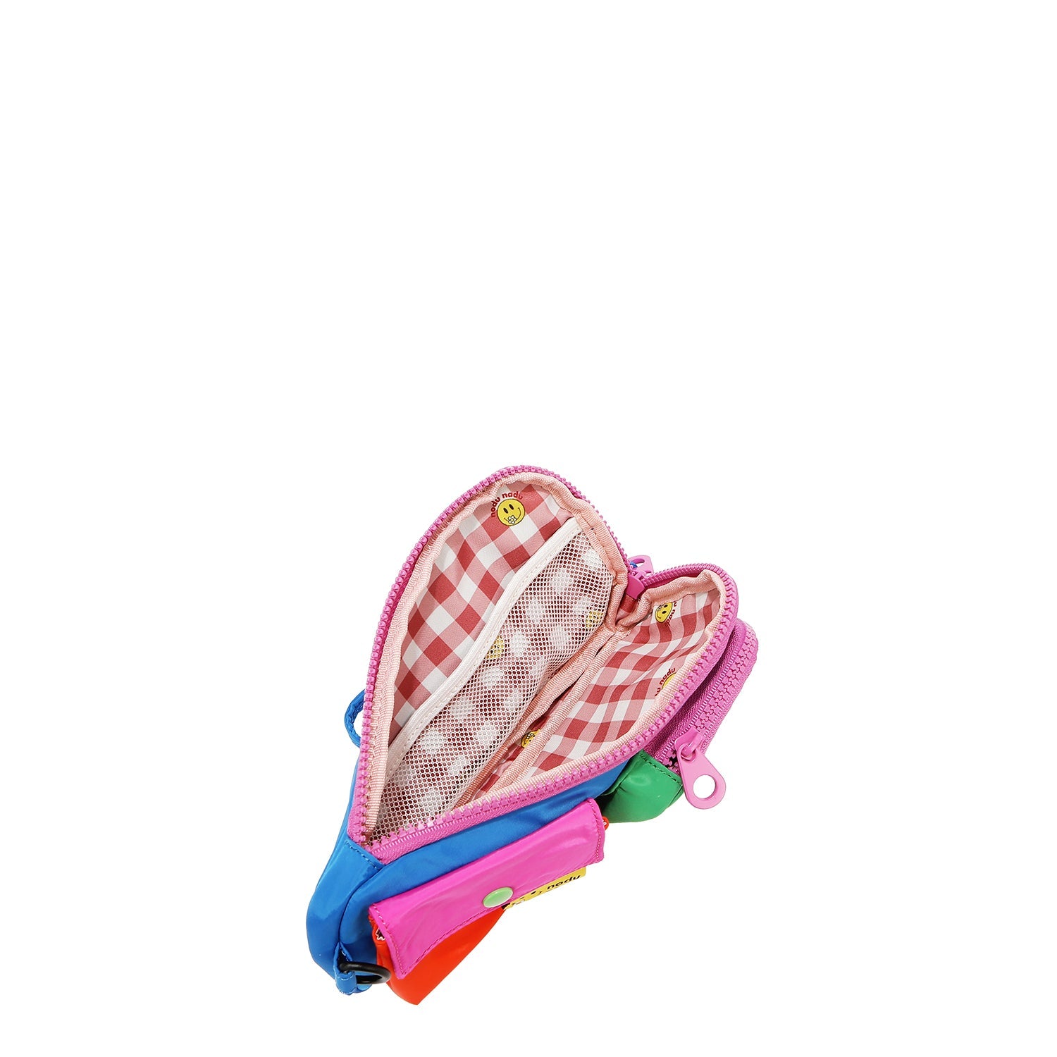 ESTUCHE NECESER DE NYLON MULTICOLOR