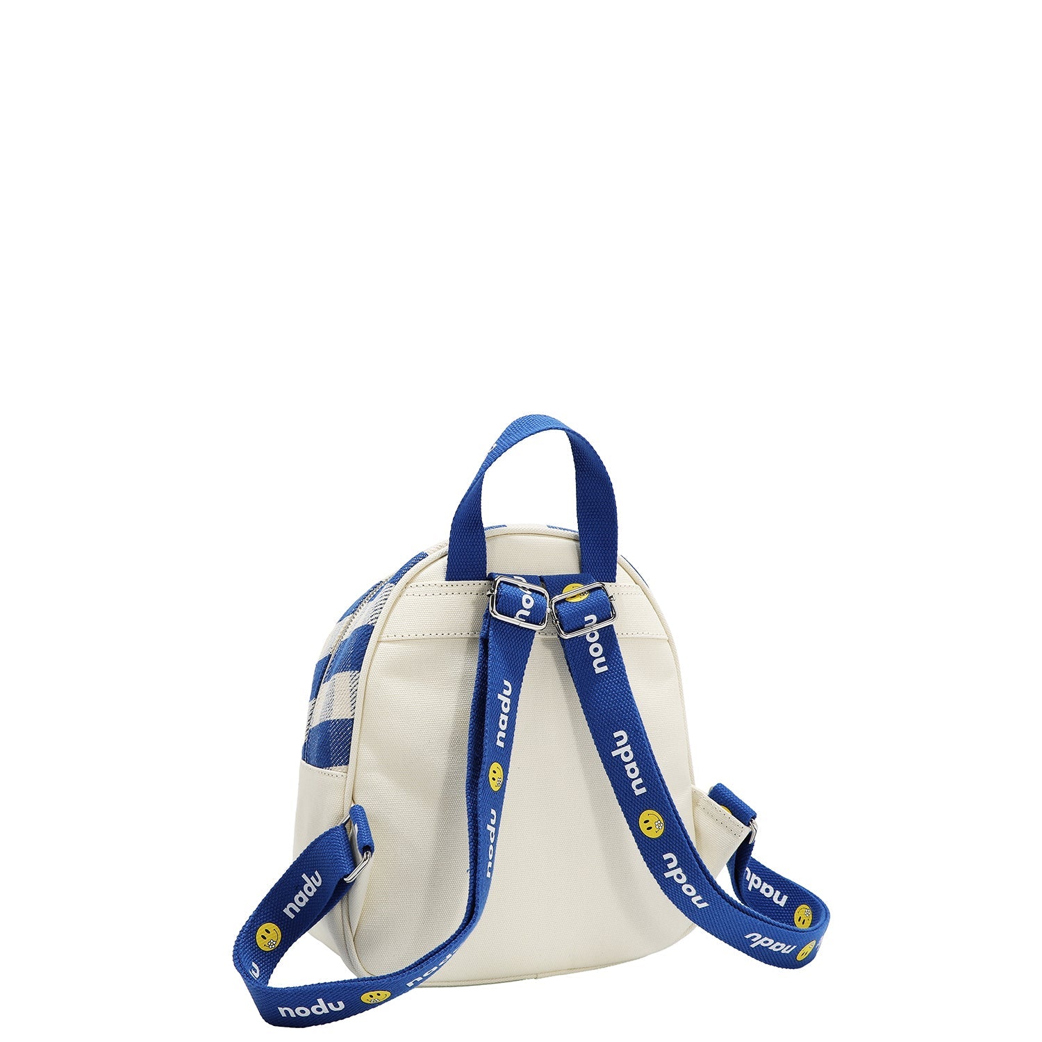 MOCHILA DE CUADROS CORDY (AZUL)