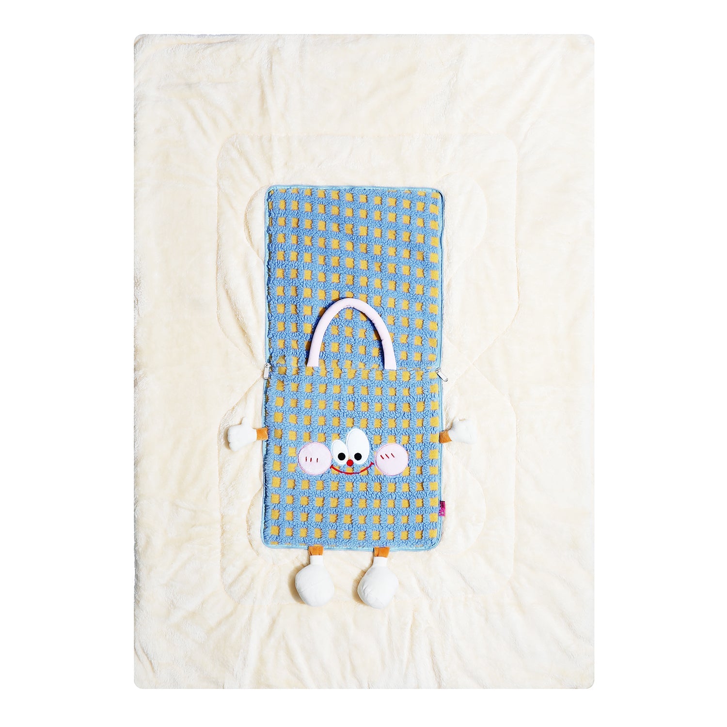 MANTA/ALMOHADA PALSY (AZUL)