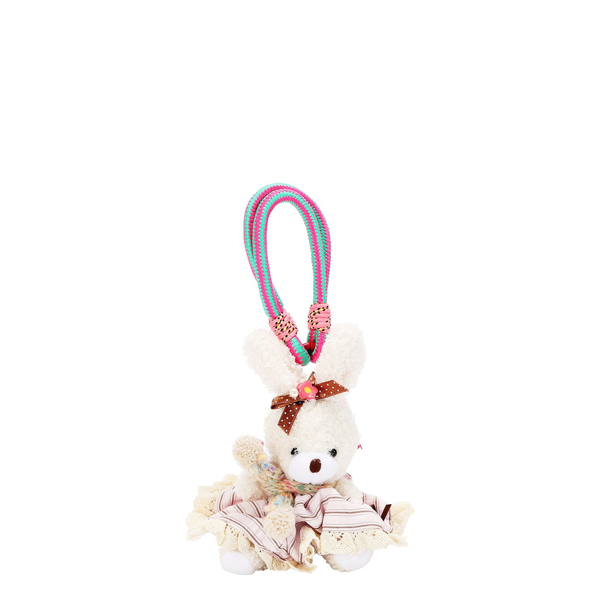 CIONDOLO CONIGLIO GIGLIO E CIOCCOLATO