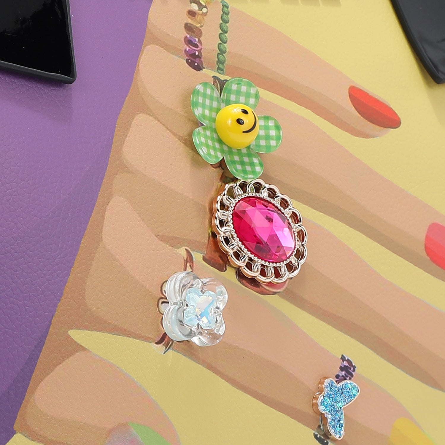 Mini dome bag (Nail Polish)