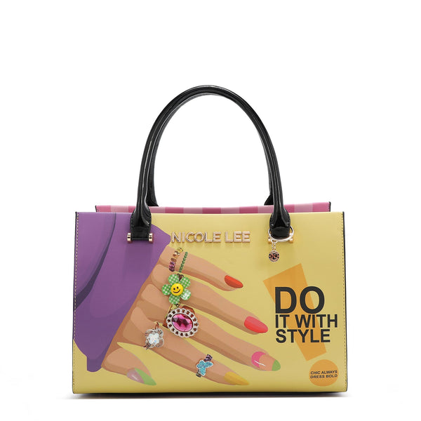 SATCHEL BAG (NAIL POLISH)