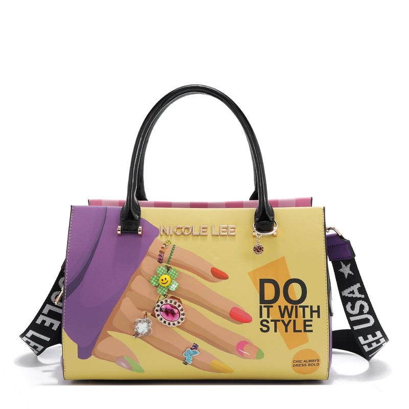 SATCHEL BAG (NAIL POLISH)