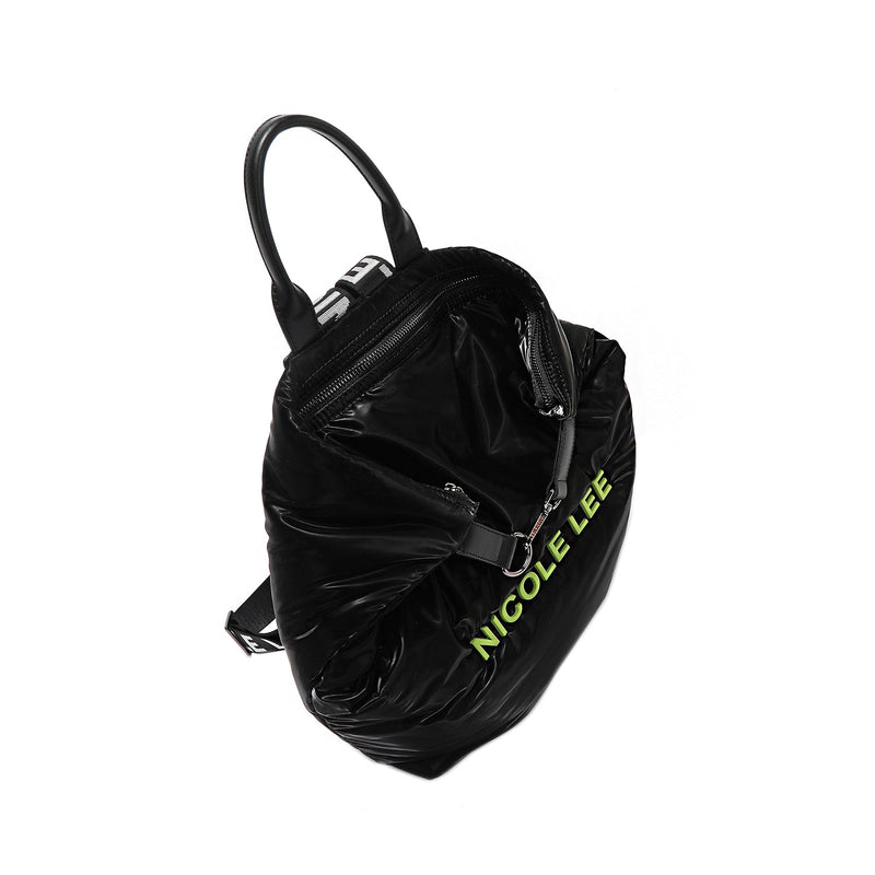 LARGE PADDED BACKPACK (BLACK)