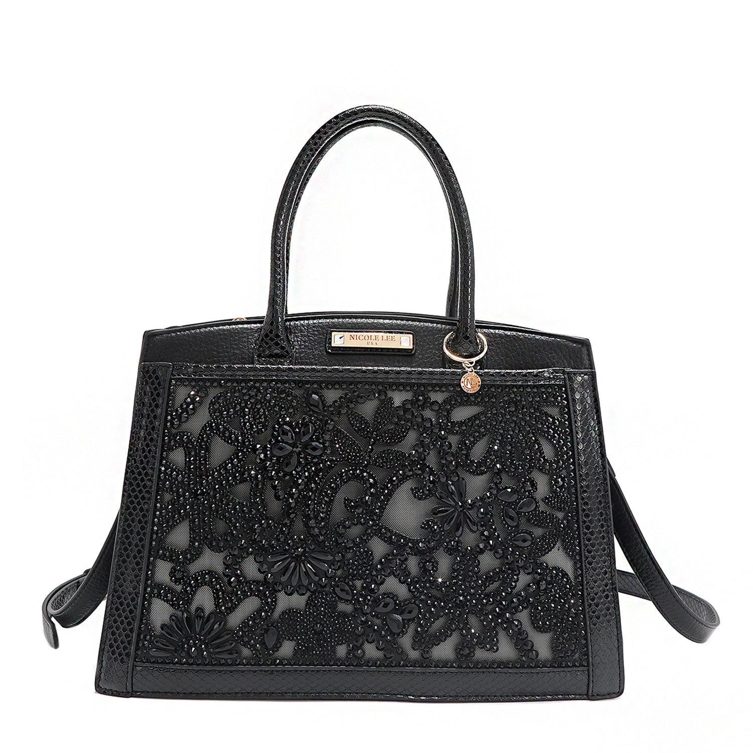 SAC AVEC DENTELLE (NOIR)