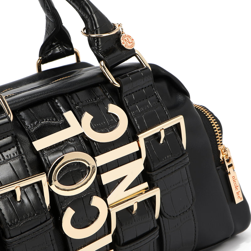 CALISTA BOLSO DE MANO MULTI BOLSILLO (NEGRO)
