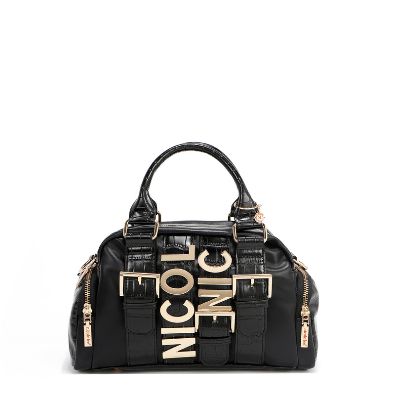 CALISTA BOLSO DE MANO MULTI BOLSILLO (NEGRO)