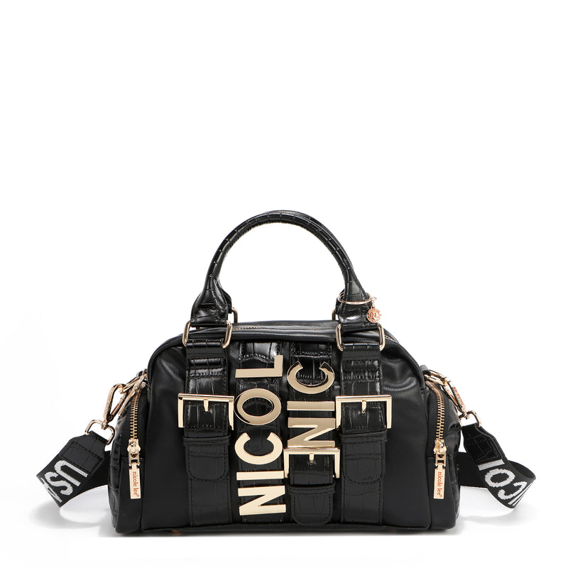 CALISTA BOLSO DE MANO MULTI BOLSILLO (NEGRO)