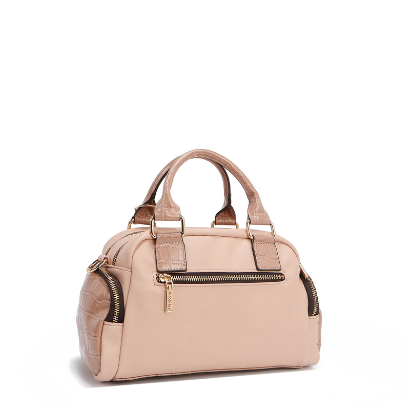 CALISTA BOLSO DE MANO MULTI BOLSILLO (ROSA)
