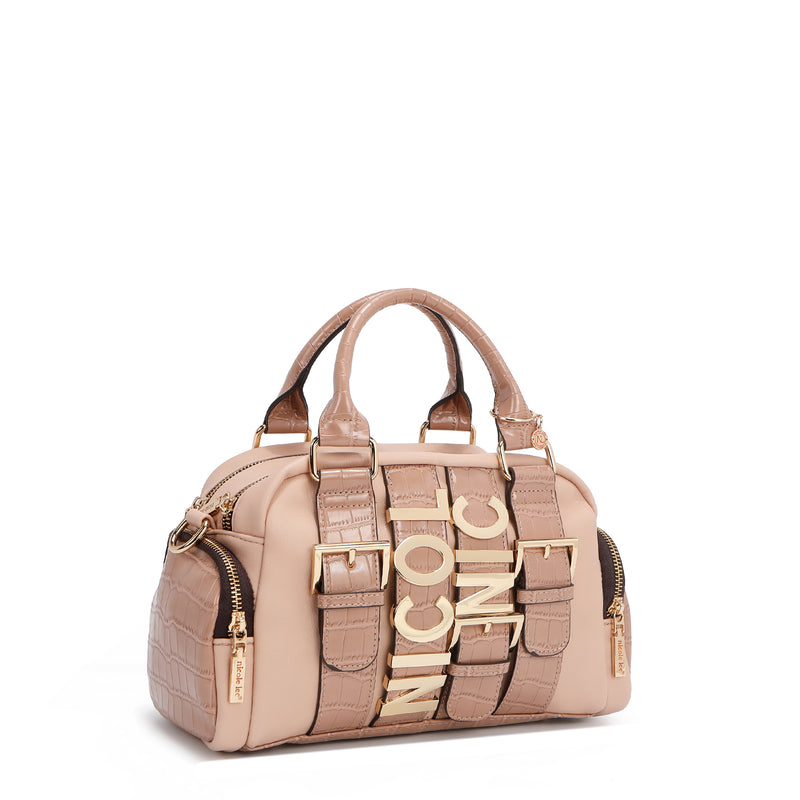 CALISTA BOLSO DE MANO MULTI BOLSILLO (ROSA)