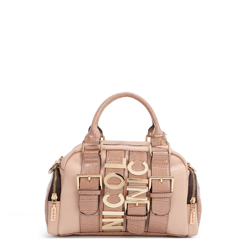 CALISTA BOLSO DE MANO MULTI BOLSILLO (ROSA)