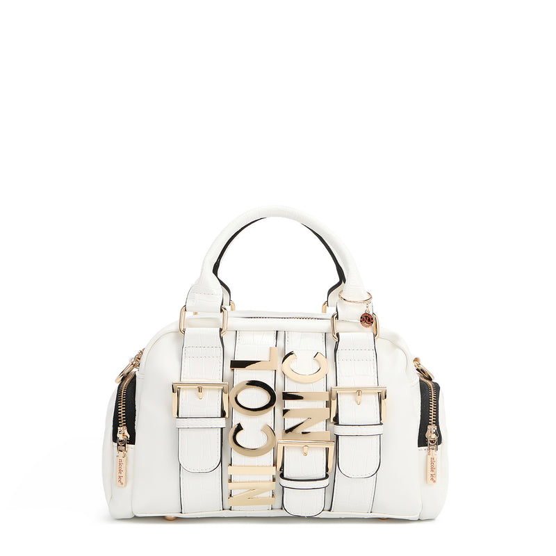 CALISTA BOLSO DE MANO MULTI BOLSILLO (BLANCO)