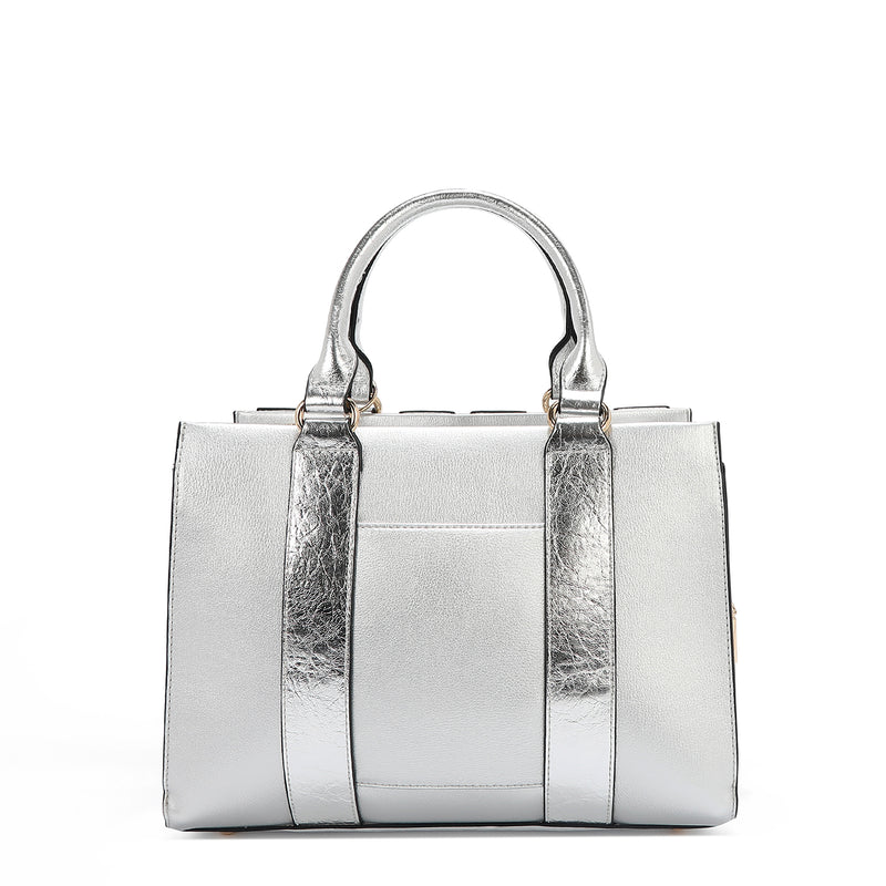 CALISTA SATCHEL (PLATEADO)