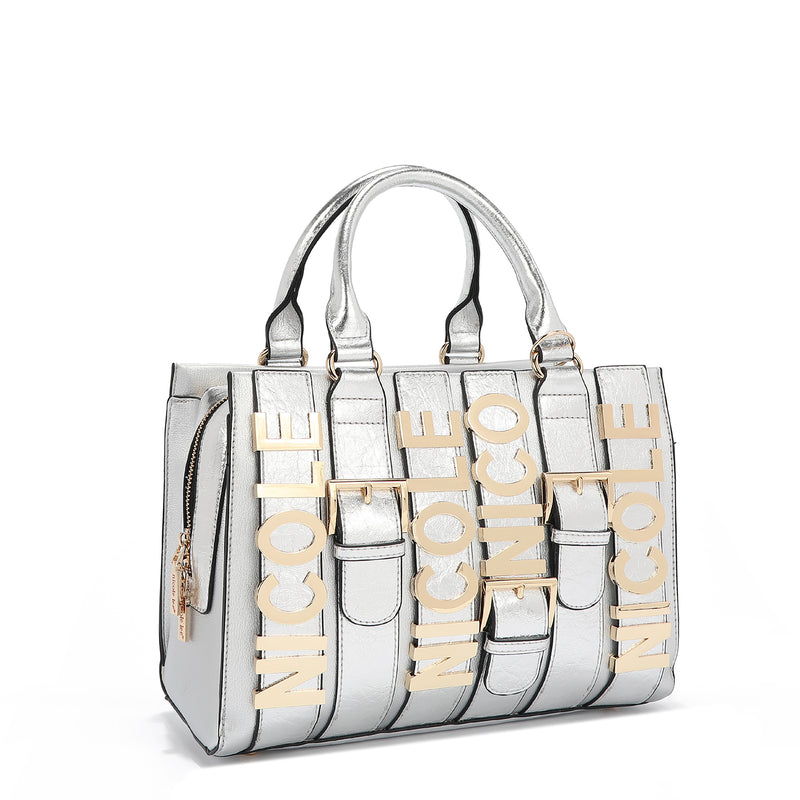 CALISTA SATCHEL (PLATEADO)