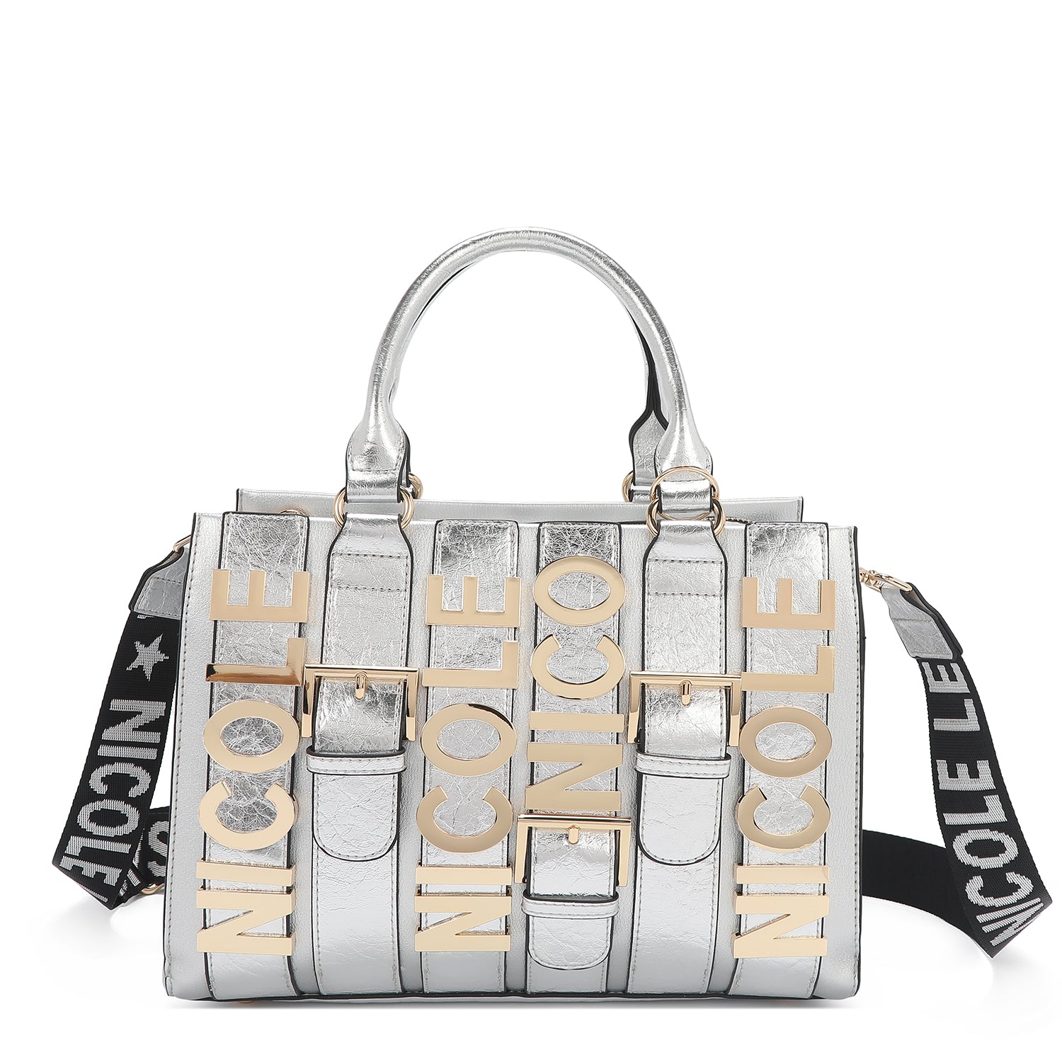 CALISTA SATCHEL (PLATEADO)