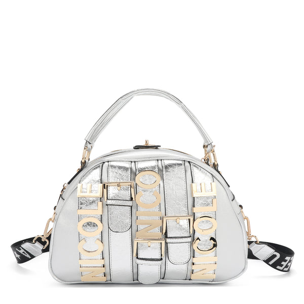 Calista Satchel Domo (Silver)