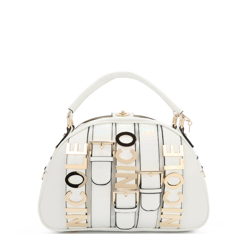 CALISTA SATCHEL DOMO (BLANCO)