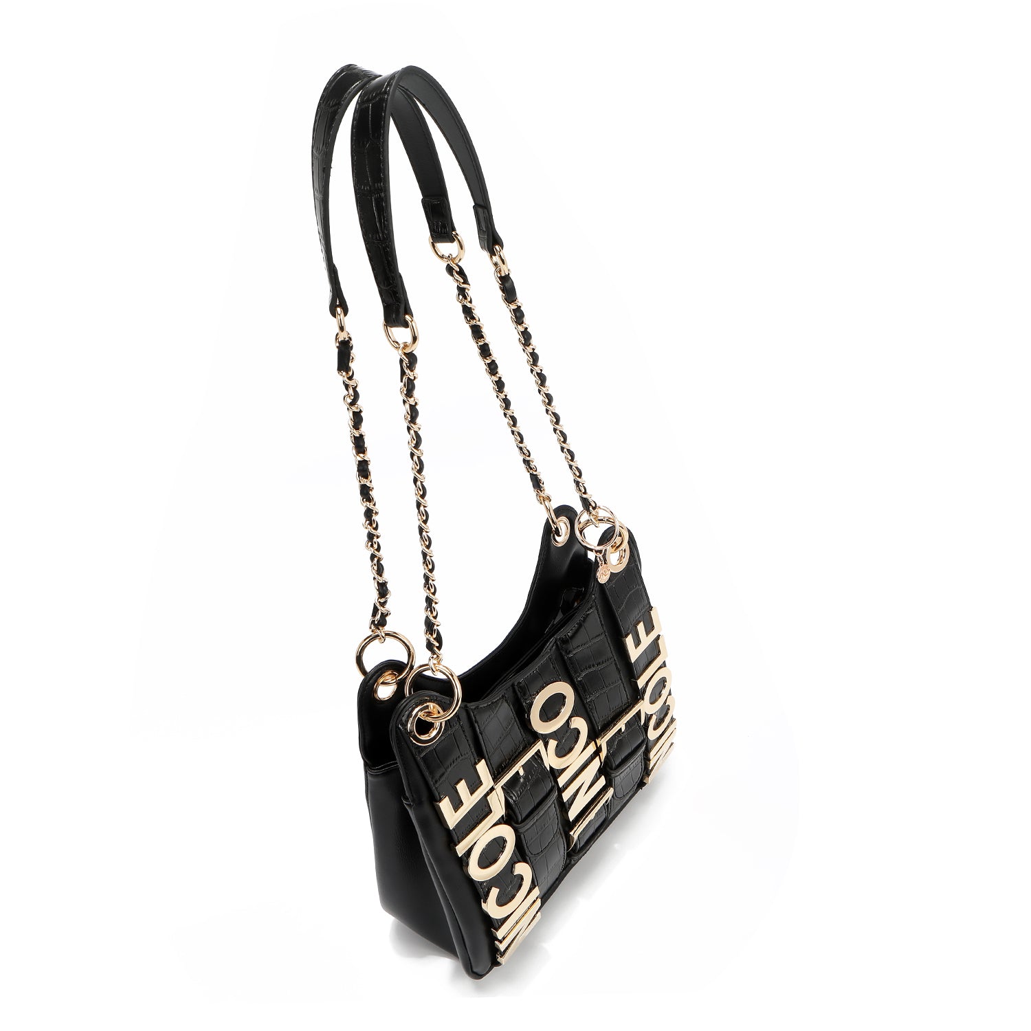 CALISTA BOLSO DE HOMBRO CON CADENA (NEGRO)