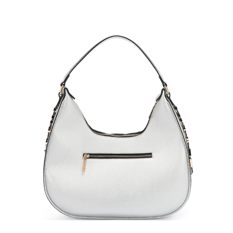 CALISTA BOLSO DE HOMBRO GRANDE (PLATEADO)