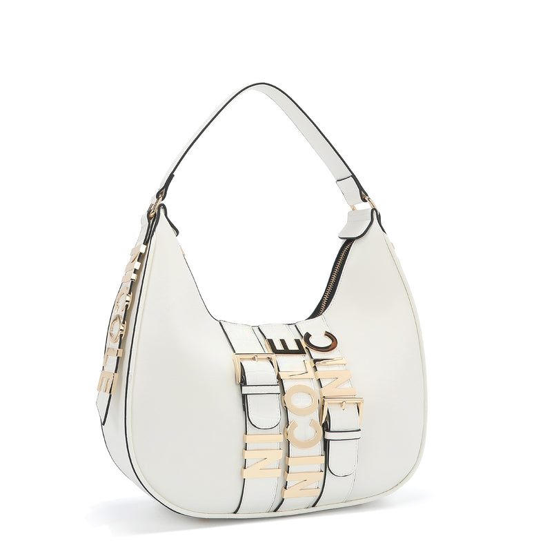 CALISTA BOLSO DE HOMBRO GRANDE (BLANCO)