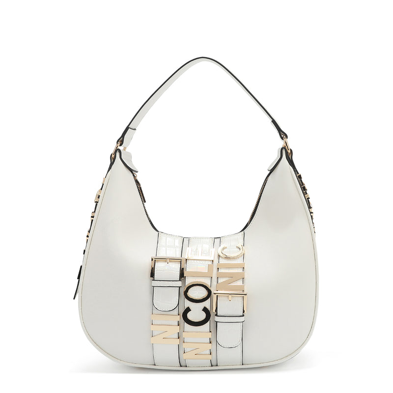 CALISTA BOLSO DE HOMBRO GRANDE (BLANCO)