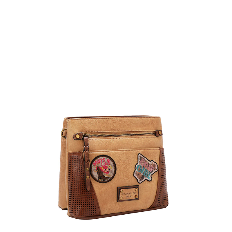 BANDOELRA VINTAGE CON PARCHE (MARRON)