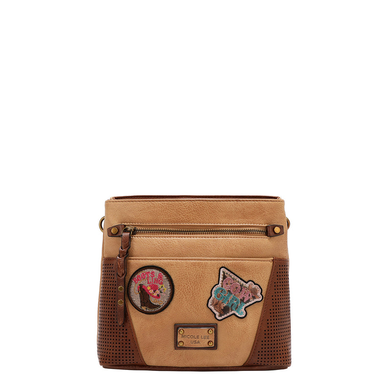 BANDOELRA VINTAGE CON PARCHE (MARRON)