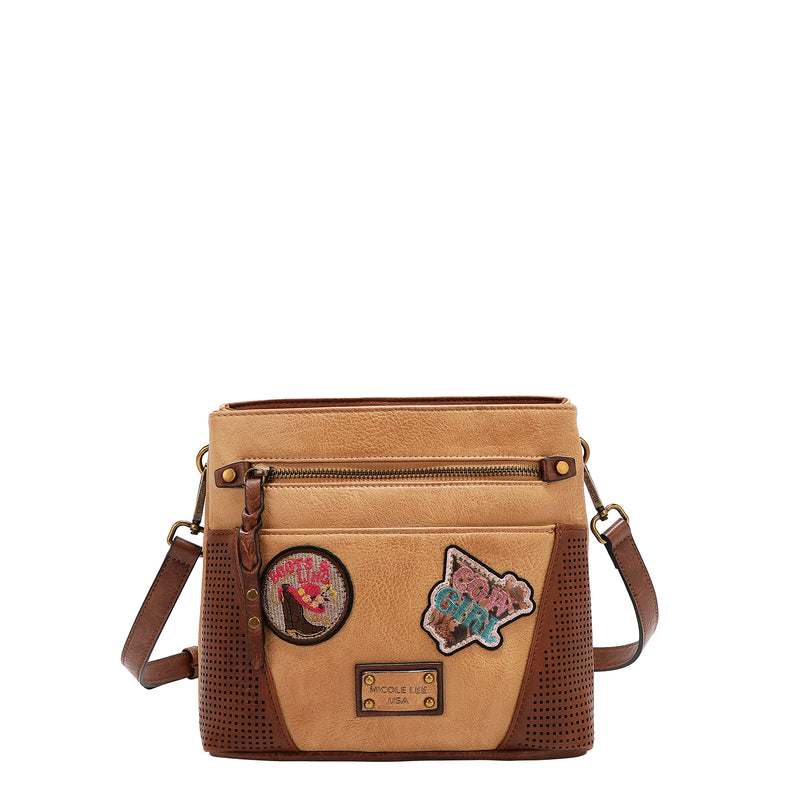 BANDOELRA VINTAGE CON PARCHE (MARRON)