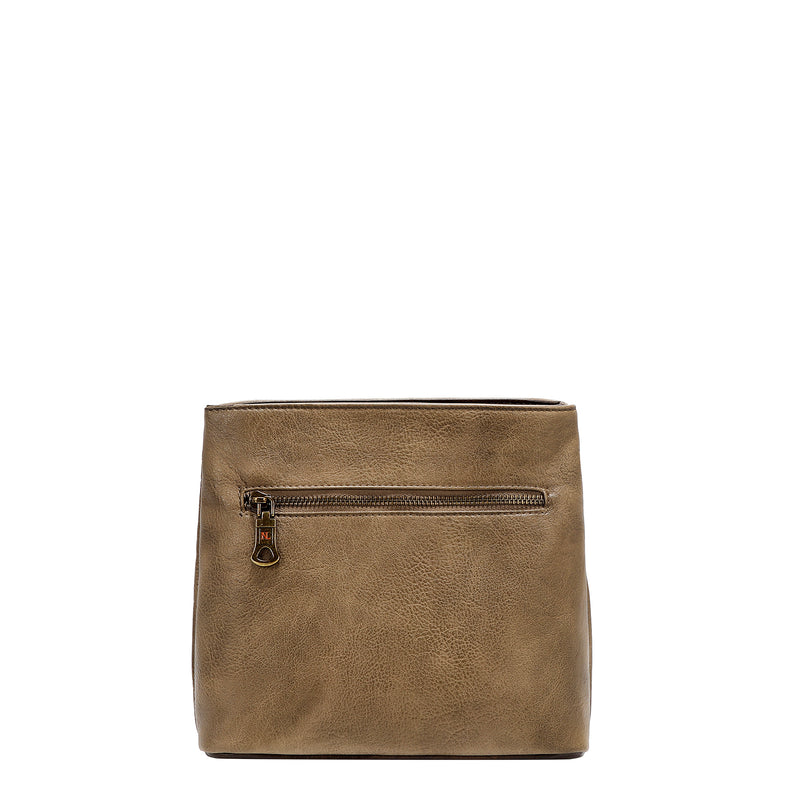 BANDOELRA VINTAGE CON PARCHE (TAUPE)