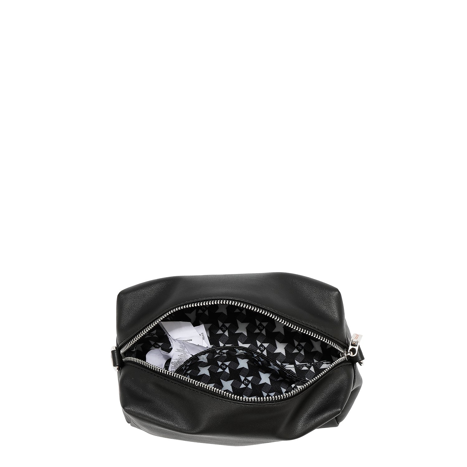SAC CARTABLE AVEC BORD ŒILLETTES (ARGENT)