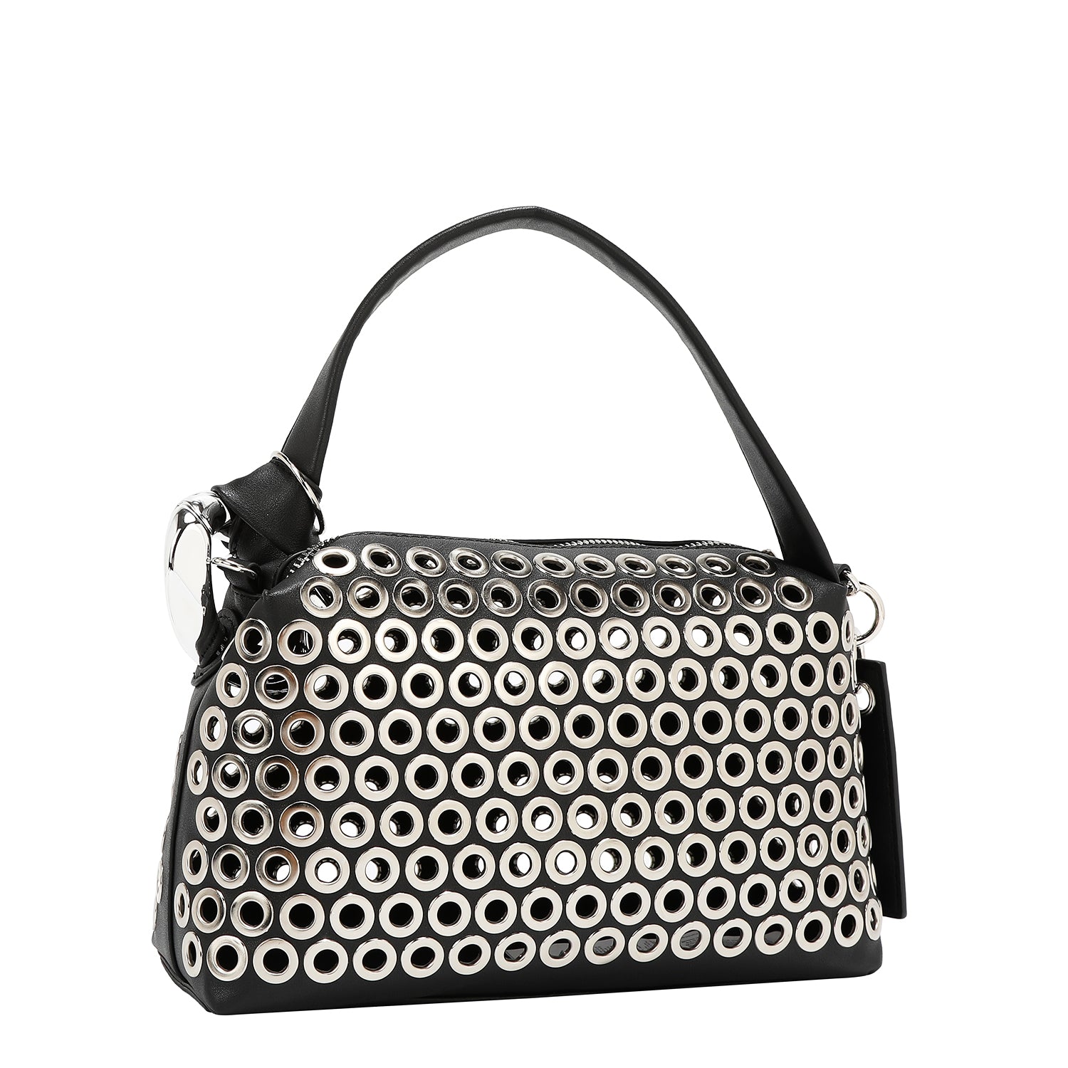 SAC BANDOULIÈRE AVEC BORD OEILLET (NOIR)