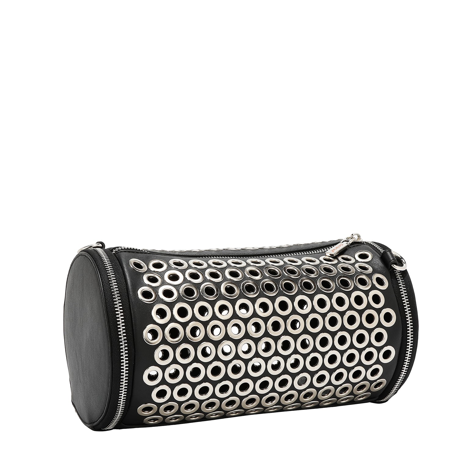 SAC BARREL AVEC BORD OEILLET (NOIR)