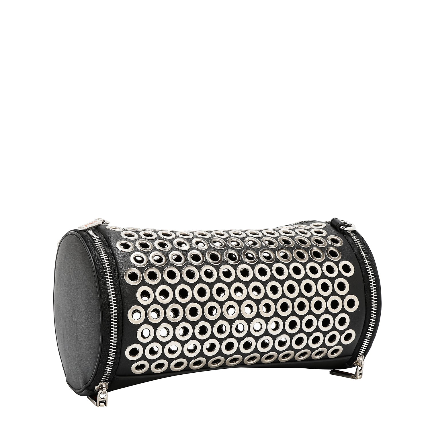 SAC BARREL AVEC BORD OEILLET (NOIR)
