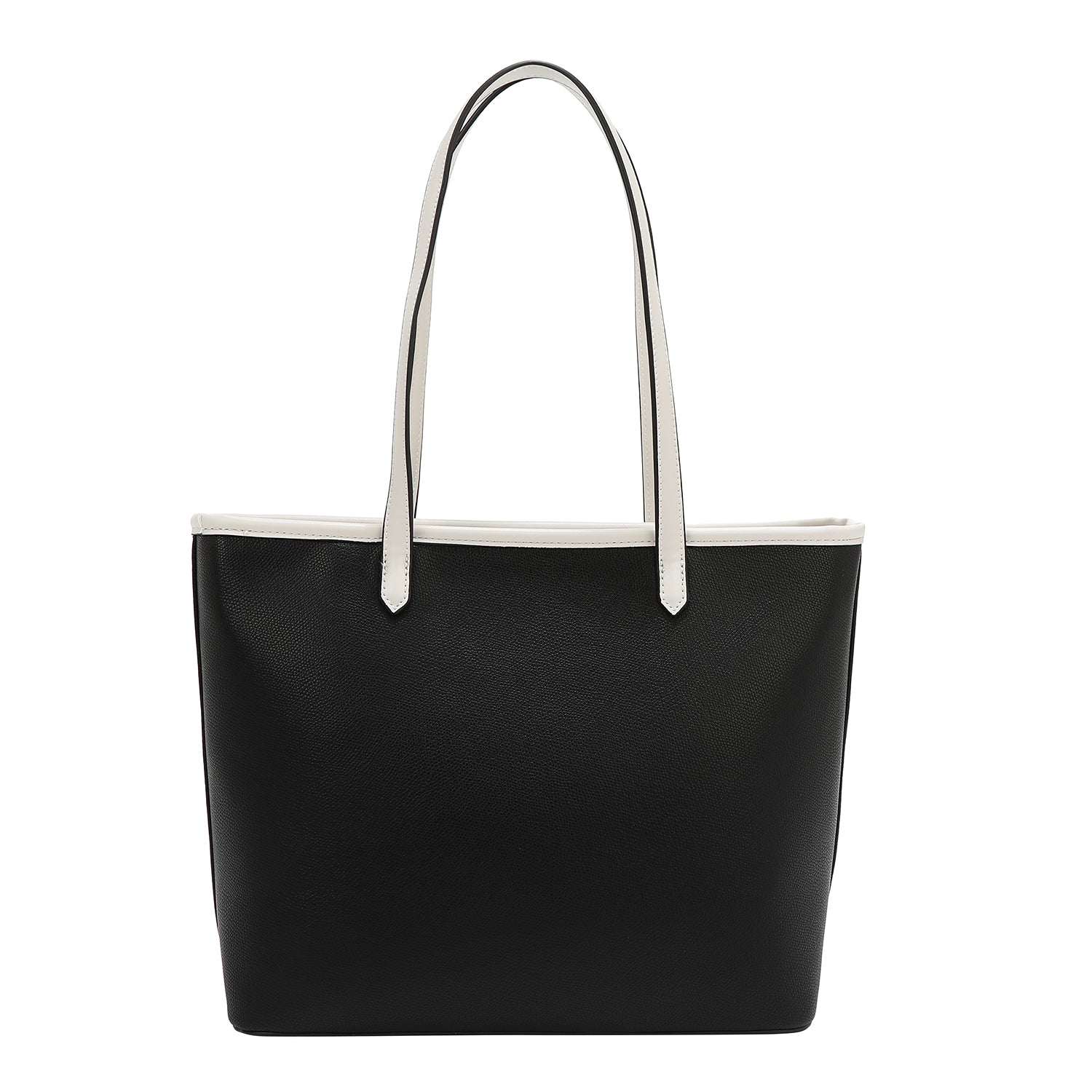 Sac à l'acheteur avec des blocs de poche et de couleur (noir)