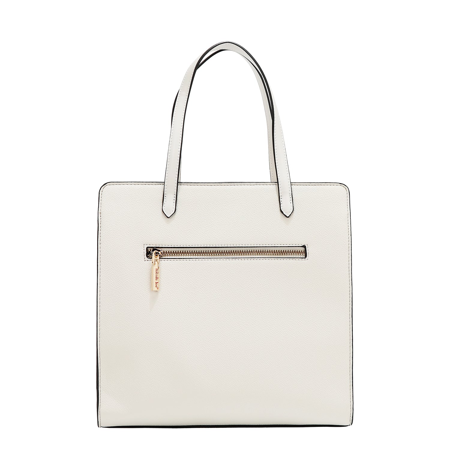 Sac de poche avec blocs de couleurs (blanc)