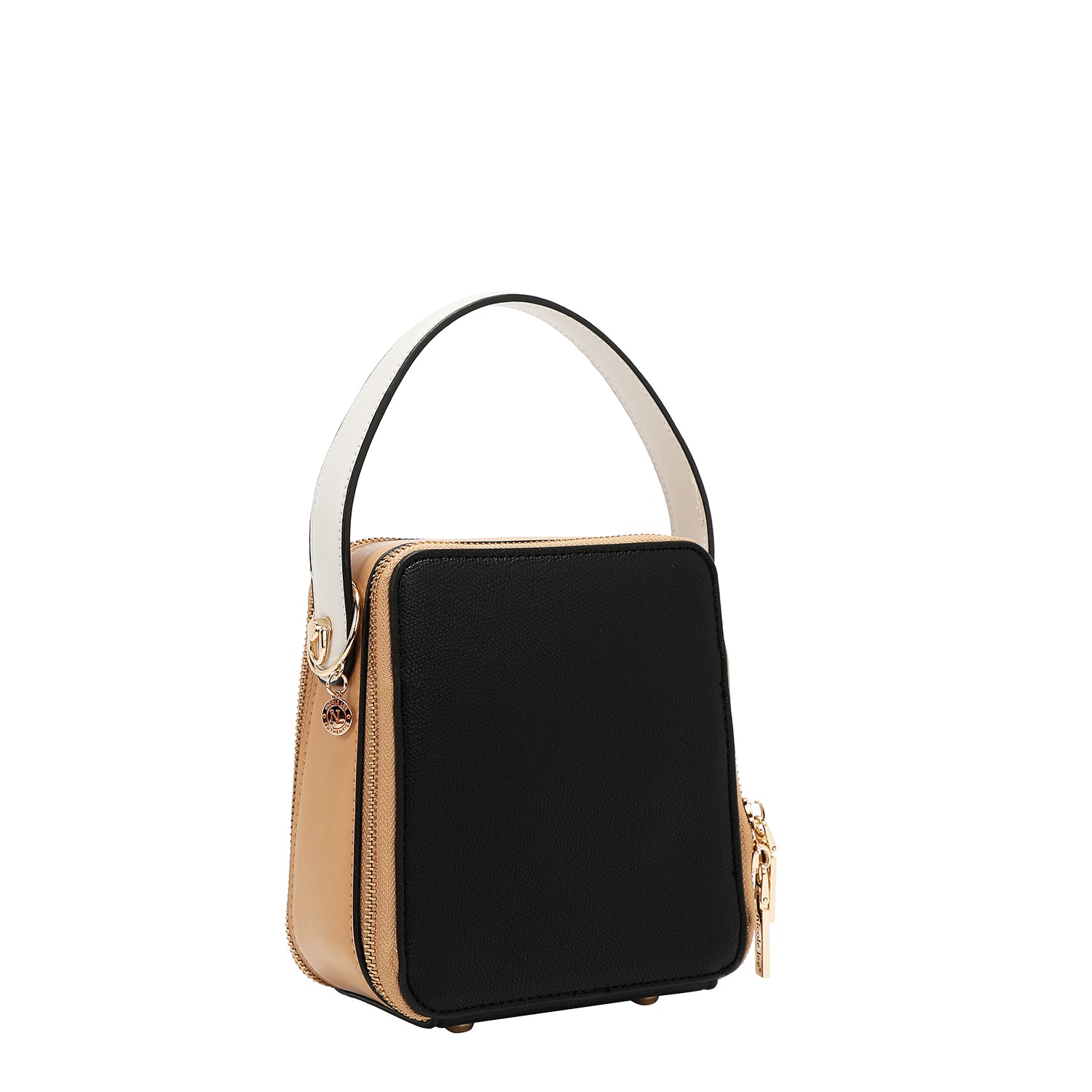 Bandolera avec des blocs de poche et de couleur (noir)