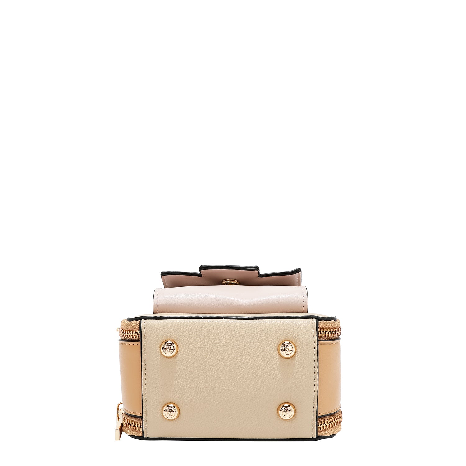 Bandolera avec des blocs de poche et de couleur (taupe)