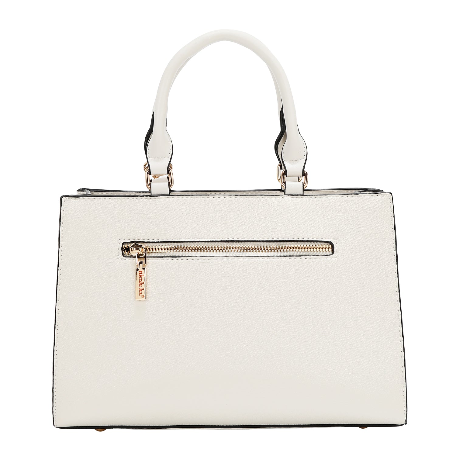 Sac de poche avec blocs de couleurs (blanc)