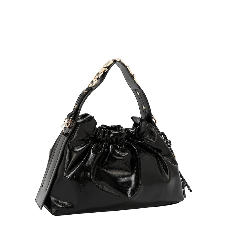 BOLSO DE ASA SUPERIOR SHIMMER LUXX (NEGRO)