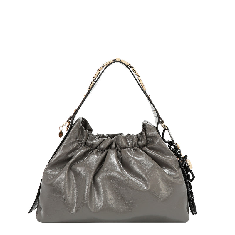 BOLSO DE ASA SUPERIOR SHIMMER LUXX (GRIS)