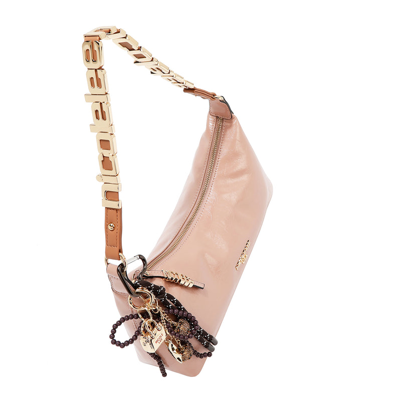 BOLSO DE HOMBRO LUXE SHIMMER (ROSA)